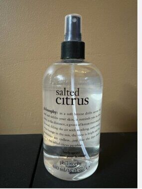 philosophy sprsze vacation body spritz 16oz-Salted Citrus-NEW unsealed-A600262